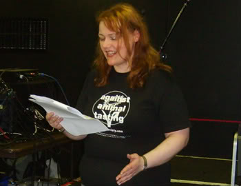 Cathy Bryant, performance poet