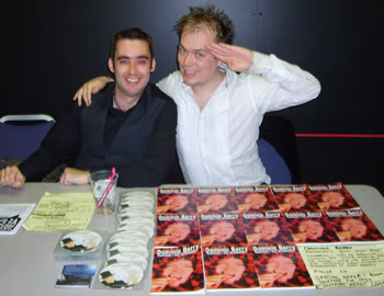 Dominic Berry and Rod Tame, performance poets