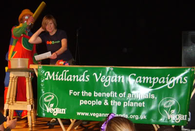 raffle draw on stage