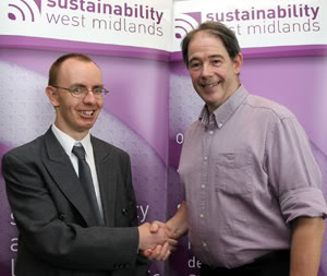 Kevin was congratulated by Jonathon Porritt